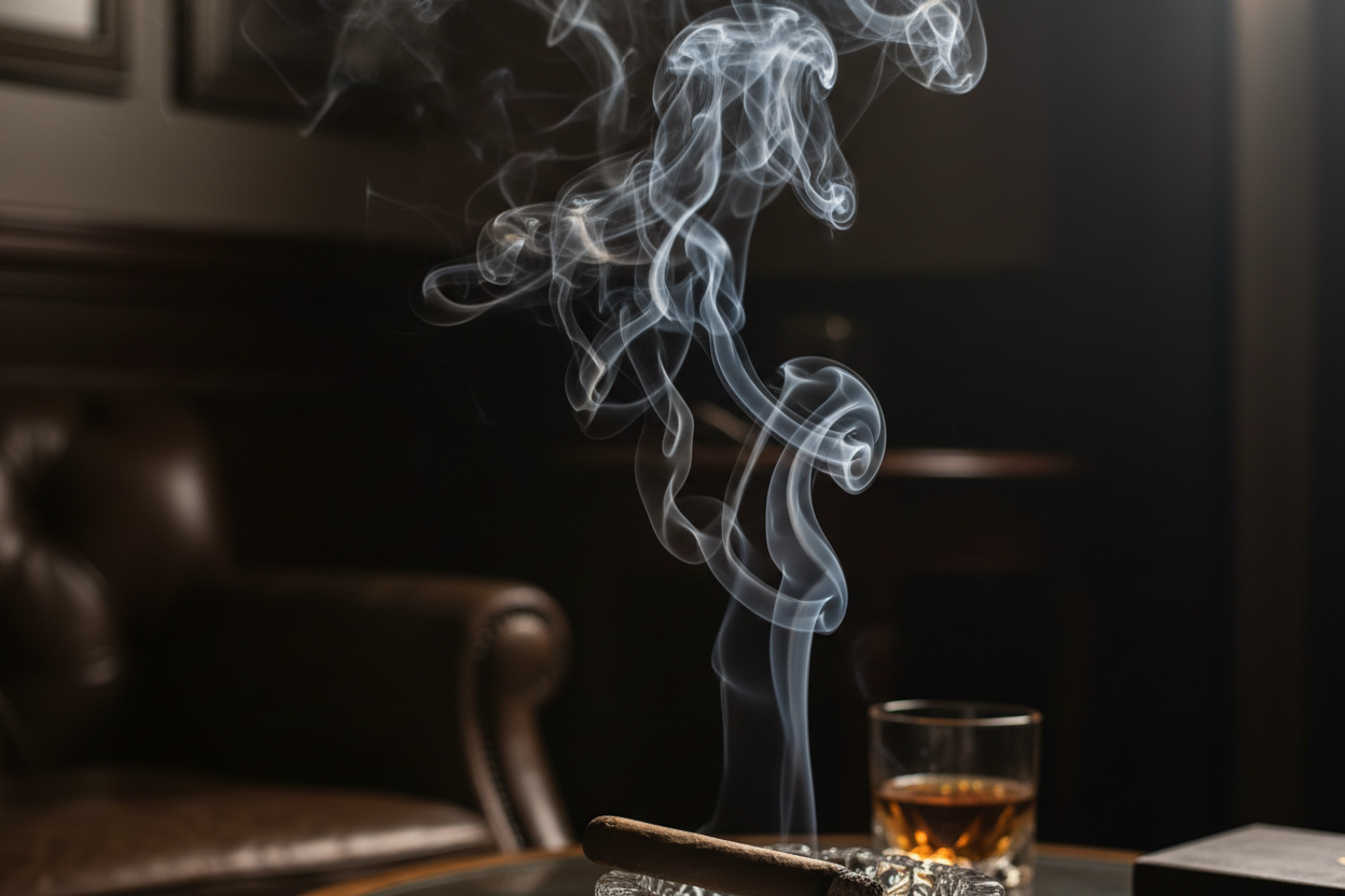 Cigar smoke